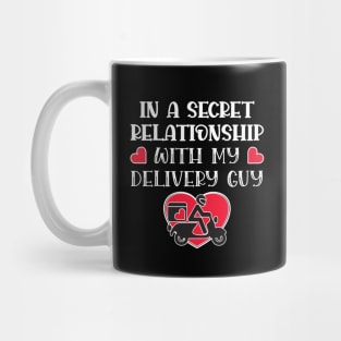 In a secret relationship with my delivery guy Mug